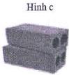 Hình c - chồng gạch