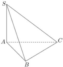 Hình chóp S.ABC có SA vuông góc với mặt phẳng (ABC)