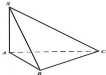 Hình chóp S.ABC có đáy là tam giác ABC vuông cân tại B, SA vuông góc với mặt phẳng (ABC)