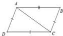 Hình tứ giác ABCD có AB = CD, AD = CB và đường chéo AC