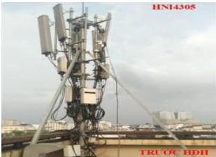 Trạm phát sóng điện thoại trước hiện đại hóa