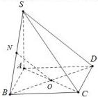 Hình chóp S.ABCD có ABCD là hình bình hành tâm O và N là trung điểm SB
