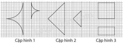 Ba cặp hình trên lưới ô vuông - Cặp hình 1, Cặp hình 2, Cặp hình 3