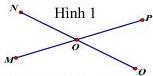 Hình 1: hai đường thẳng MP và NQ cắt nhau tại O