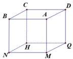 hình hộp chữ nhật ABCD.MNHQ