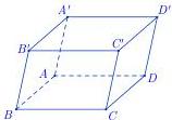 Hình hộp $ABCD.A'B'C'D'$