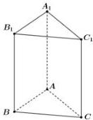 Hình lăng trụ đứng ABC.A1B1C1 có đáy là tam giác vuông cân tại A