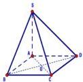 hình chóp S.ABCD có ABCD là hình vuông tâm O và SA vuông góc với mặt phẳng (ABCD)