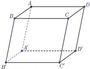 Hình hộp chữ nhật ABCD.A'B'C'D'