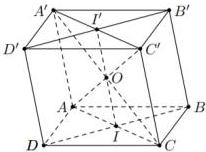 Hình hộp ABCD.A'B'C'D' tâm O, I và I' là tâm của hai đáy ABCD và A'B'C'D'