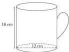 ly sữa hình trụ cao 16 cm đường kính đáy 12 cm