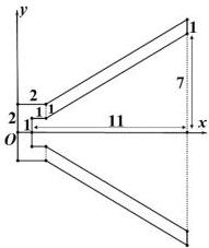 Hình 3 - Bản vẽ kỹ thuật trên hệ trục Oxy