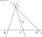 Hình vẽ các điểm A, B, C, D, E