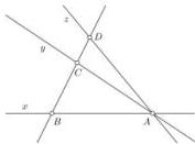 hình vẽ các điểm A, B, C, D