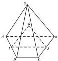 Hình chóp S.ABCD với các điểm I, J, G trên hình