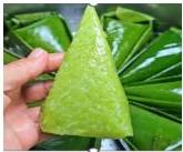 chiếc bánh ít hình chóp tứ giác đều