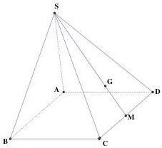 Hình chóp tứ giác S.ABCD có đáy ABCD là hình bình hành