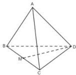 tứ diện đều ABCD cạnh a, M là trung điểm của BC