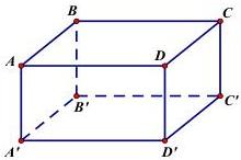 Hình hộp chữ nhật ABCD.A'B'C'D'