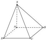 Hình chóp S.ABCD có đáy ABCD là hình vuông, SA vuông góc với (ABCD)