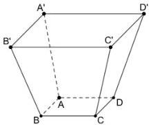 Hình chóp cụt tứ giác đều $ABCD.A'B'C'D'$