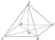 Hình chóp tứ giác đều S.ABCD có tâm đáy O