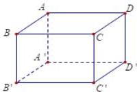 Hình hộp $ABCD.A'B'C'D'$