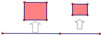 minh họa hai khung hình vuông được gấp từ đoạn dây thép dài 28 m bị cắt thành hai đoạn