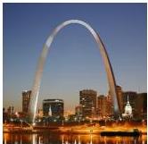 Hình 1 - Cổng Arch tại thành phố Saint Louis